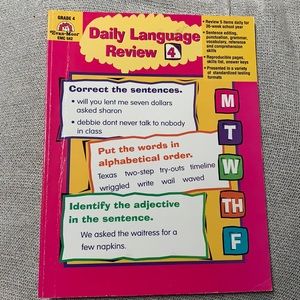 Grade 4 Daily Language Review — Great Teacher Book